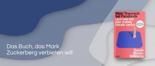 Facebook Blau. Link zum Buch Mein Traumjob bei Facebook.