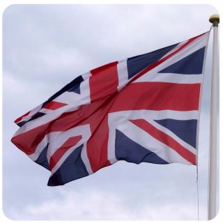 Englische Flagge. Link zu unserem Onlineschaufenster English Books.