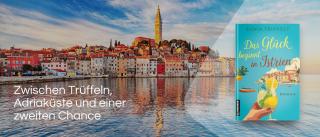 Rovinj. Link zum Buch Das Glück beginnt in Istrien.